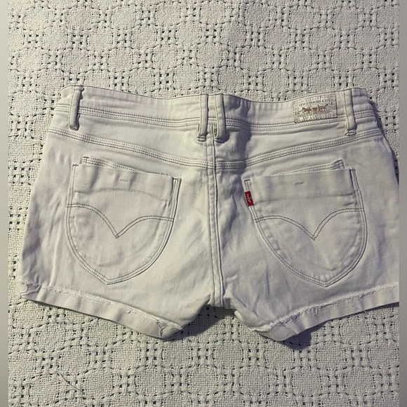 Shorts, jean, 5 pair, various brands. GoGoStar, Vince Blue, Dollhouse, Levi’s. - Picture 13 of 16